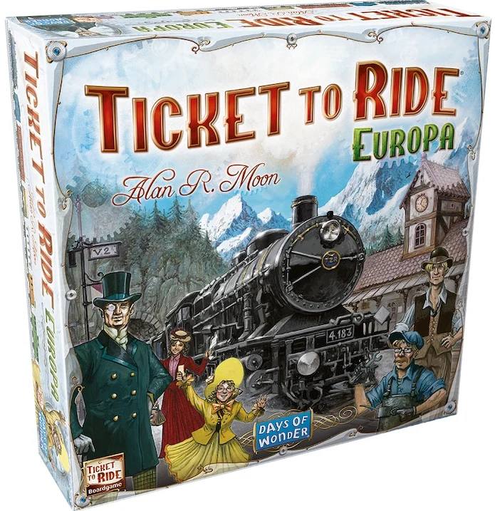 Joc de societate Ticket to Ride Europa