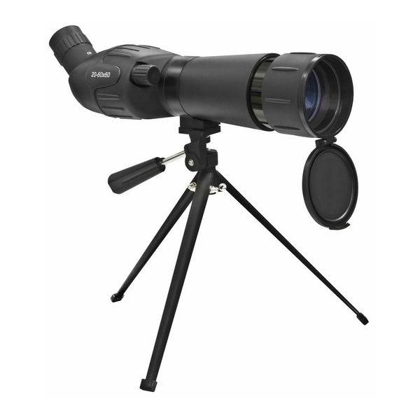 Lunetă terestră Bresser Junior SPOTTY 20-60x60, neagră