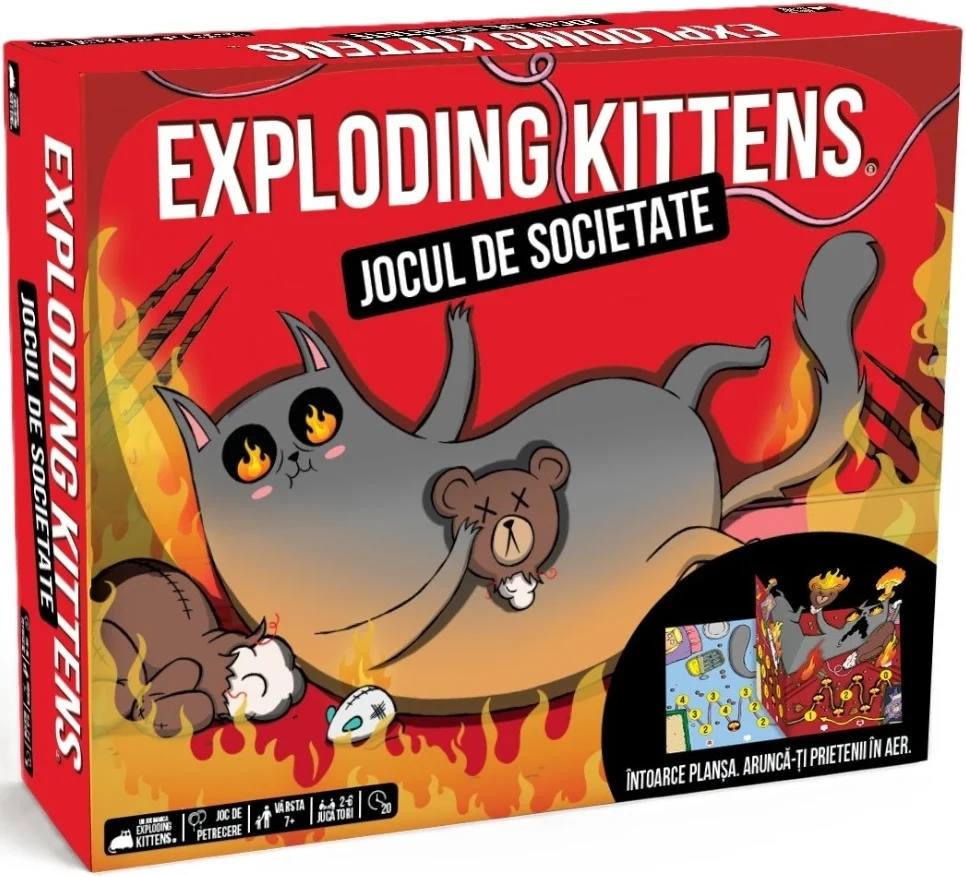 Joc de societate Exploding Kittens (RO)