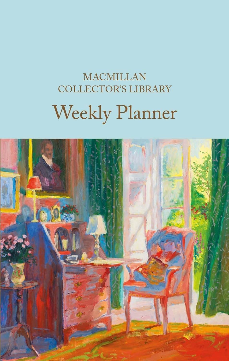 Agendă nedatată Macmillan Collector's Library Weekly Planner