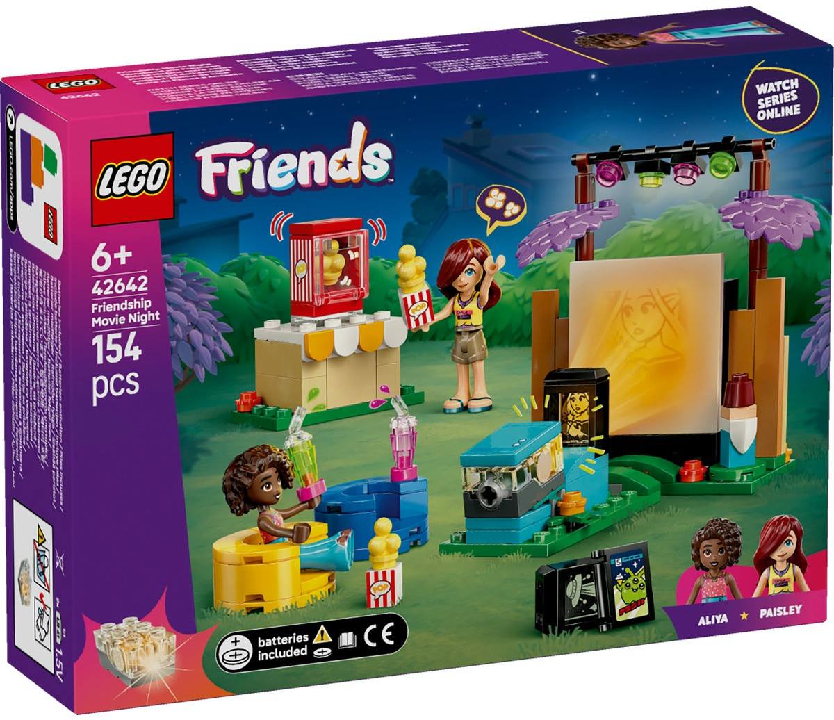 LEGO Friends Seara de film a prieteniei (42642)