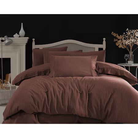 Lenjerie de pat dublu Majoli Bahar Home Collection, Opia Charm